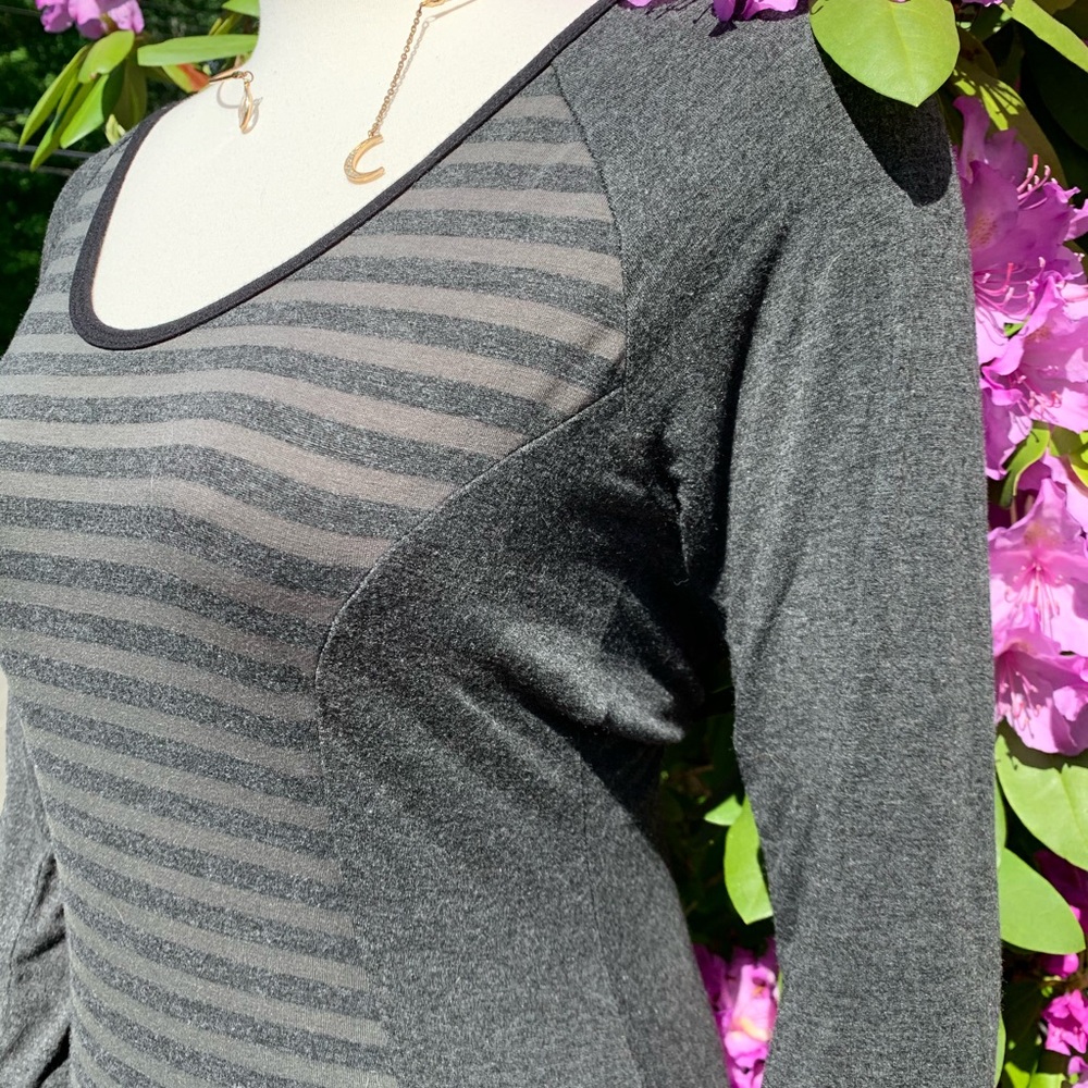 Laila Jayde | RARE Hi Lo Stripe Dress - Picture 3 of 16
